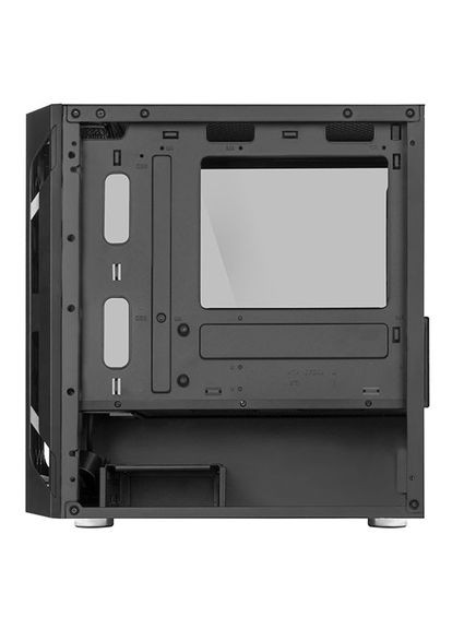 Корпус FARA FAH1MB-PRO, без БЖ, 1xUSB3.0, 2xUSB2.0, 3x120mm ARGB fan, TG Side Panel, mATX, Black Silver Stone (314981893)