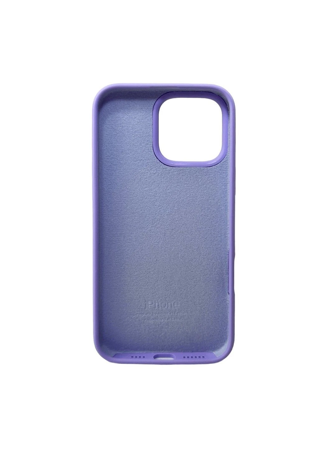 Чохол для смартфона Silicone Full Case AA Open Cam for Apple iPhone 16 Pro Max 26,Elegant Purple Silicone Case (382474515)