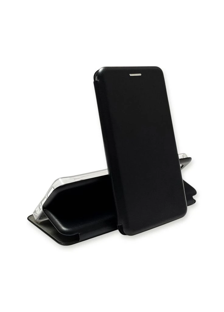 Чохол-книжка для X50 з підставкою на реалмі х50 чорна gd1 Realme (366233810)