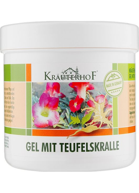 Гель для тела согревающий с экстрактом Когтя дьявола 250ml (280735-24544) Krauterhof (368659692)