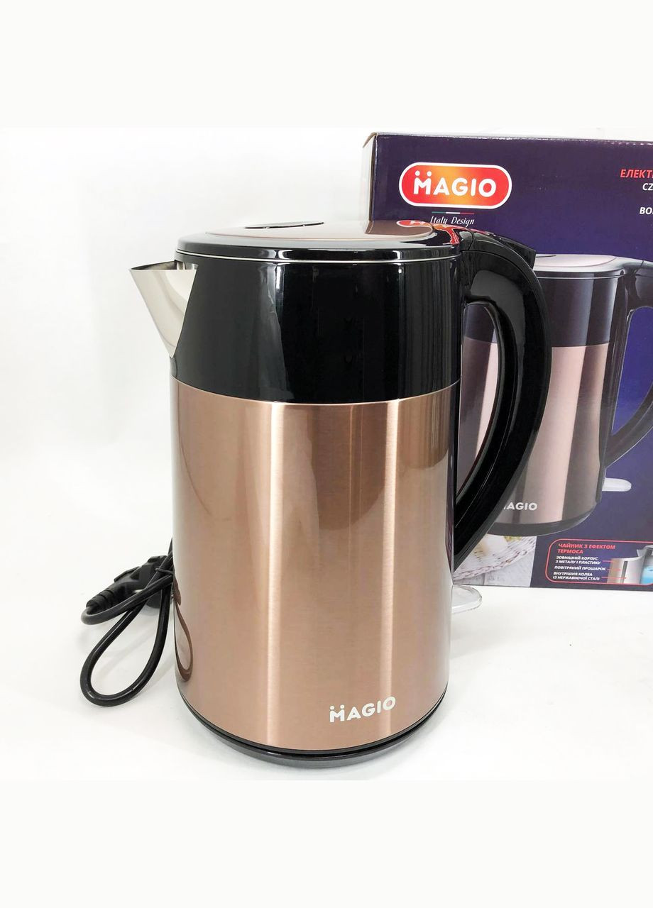 Електрочайник-термос MG-128 1.8 л 1850 Вт Magio (364663691)