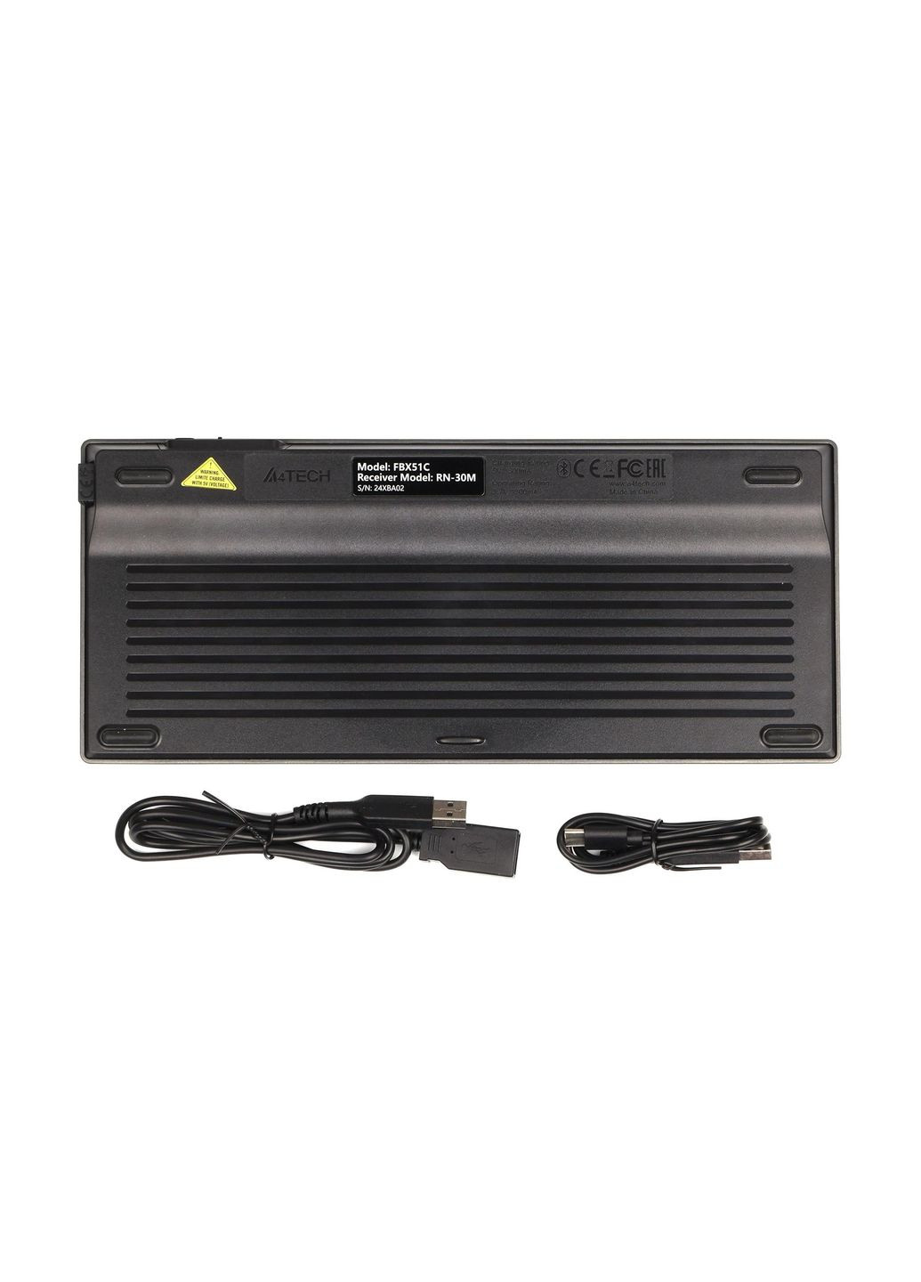 Клавіатура бездротова Fstyler FBX51C Grey A4Tech (336955724)
