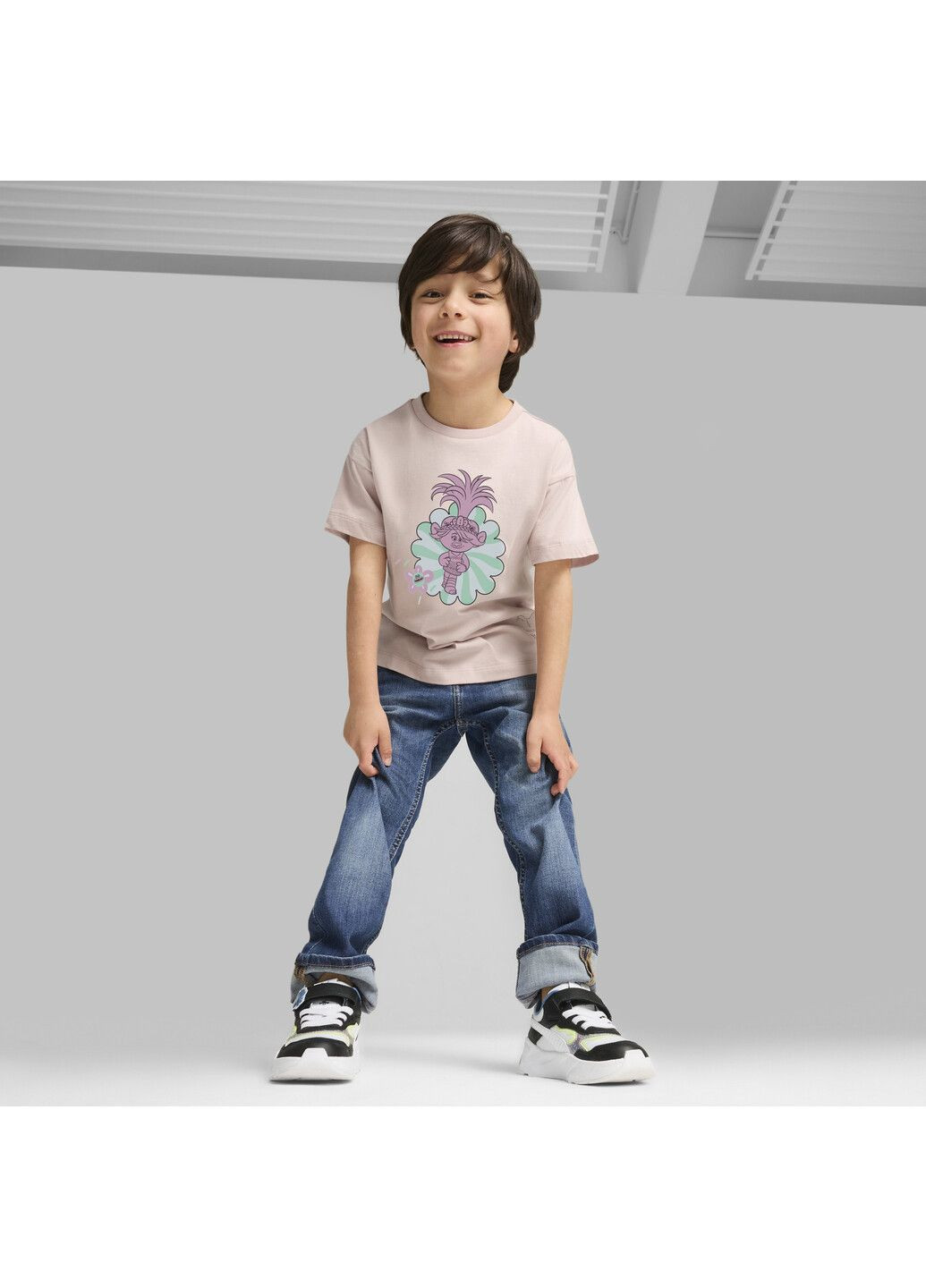 Детская футболка x TROLLS Graphic Tee Kids Puma (316036888)