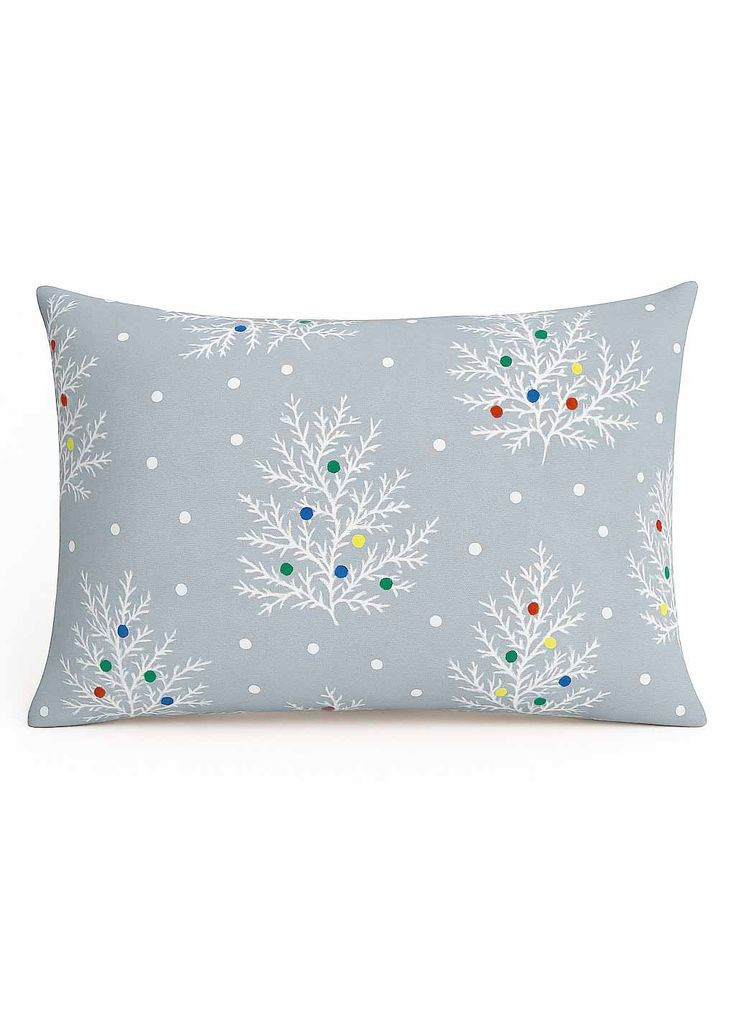Наволочка декоративная Winterly Тепло зимних снов бязь 50х70 см серая (2800004903714) SoundSleep (371651956)