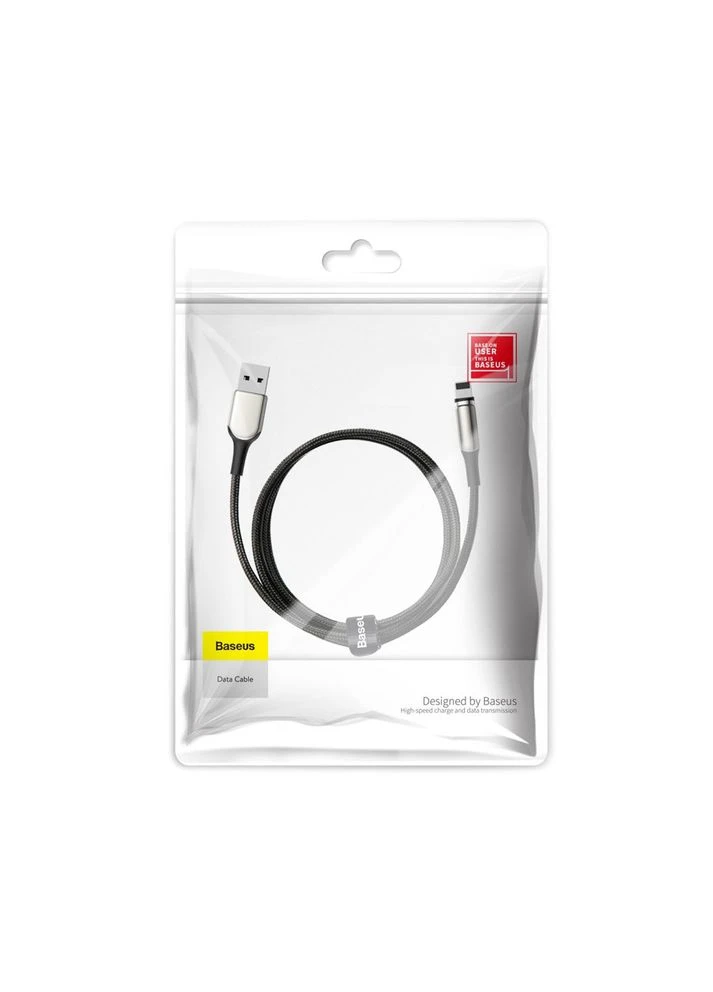 Кабель с отделяемым коннектором Lightning Zinc Magnetic Cable USB For iP 2A 1m Baseus (322031202)