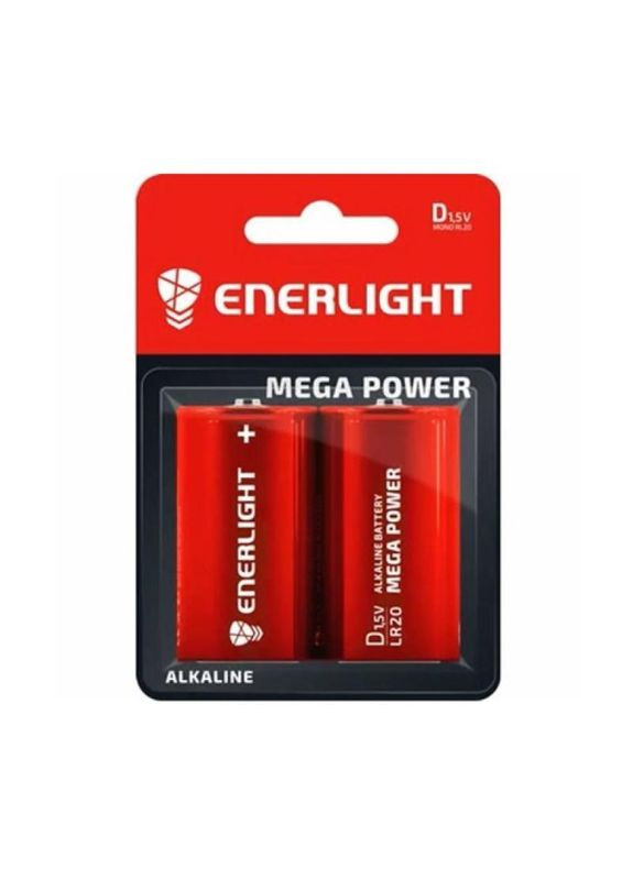 Батарейка Mega Power R20 1 шт Enerlight (367108530)