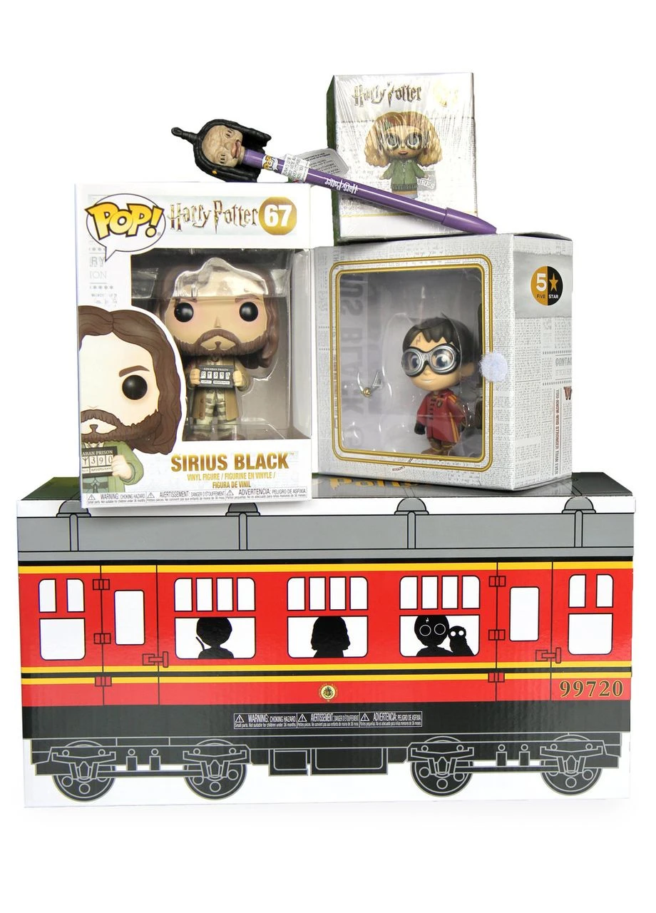 Ексклюзивна колекційна коробка Хогвартс Експрес Гаррі Поттер Harry Potter Mystery Box 4 в 1 Funko (373964658)