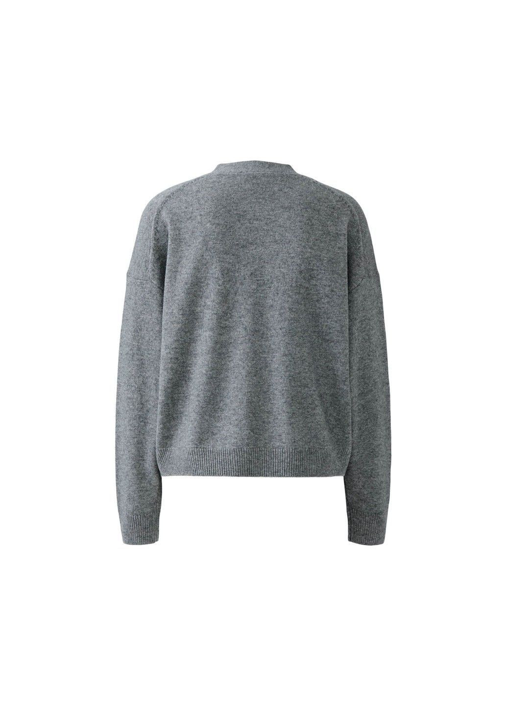 Жіночий кардиган Сірий Oui (372255148)