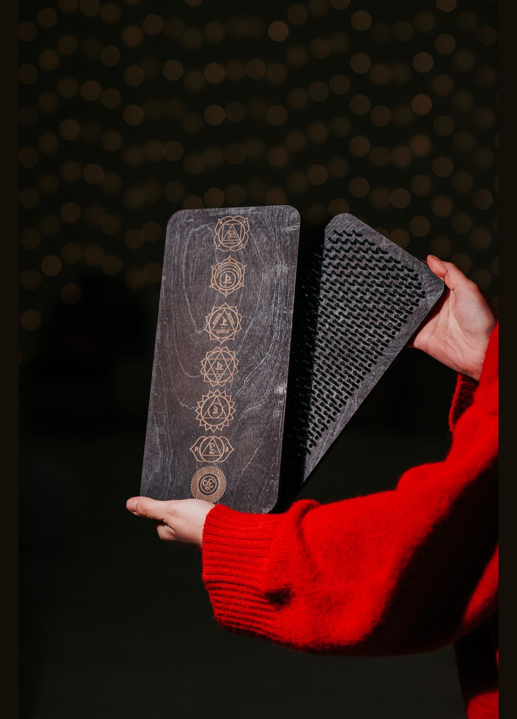 Дошка садху крок цвяхів 10мм,в чорному кольорі No Brand (315702887)