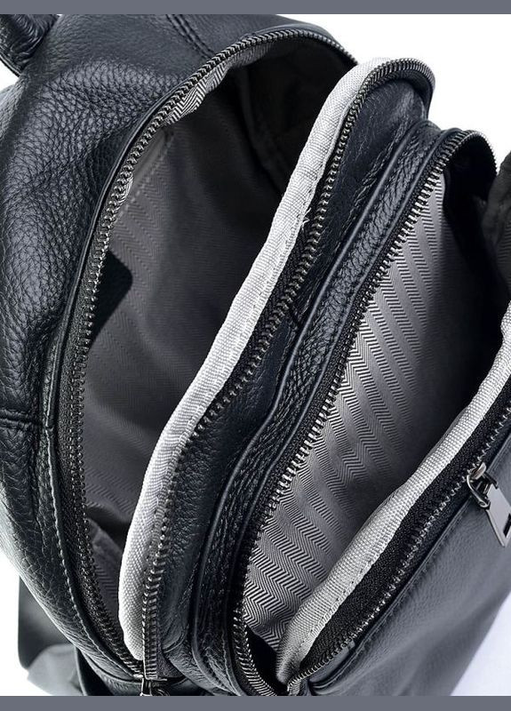 Женский кожаный рюкзак черный No Brand (292557709)