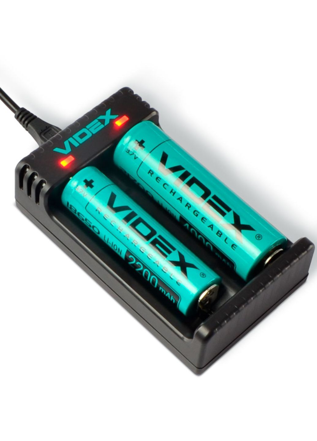 Зарядка для аккумулятора 18650 и других литиевых аккумуляторов Videx Battery Charger (362532649)