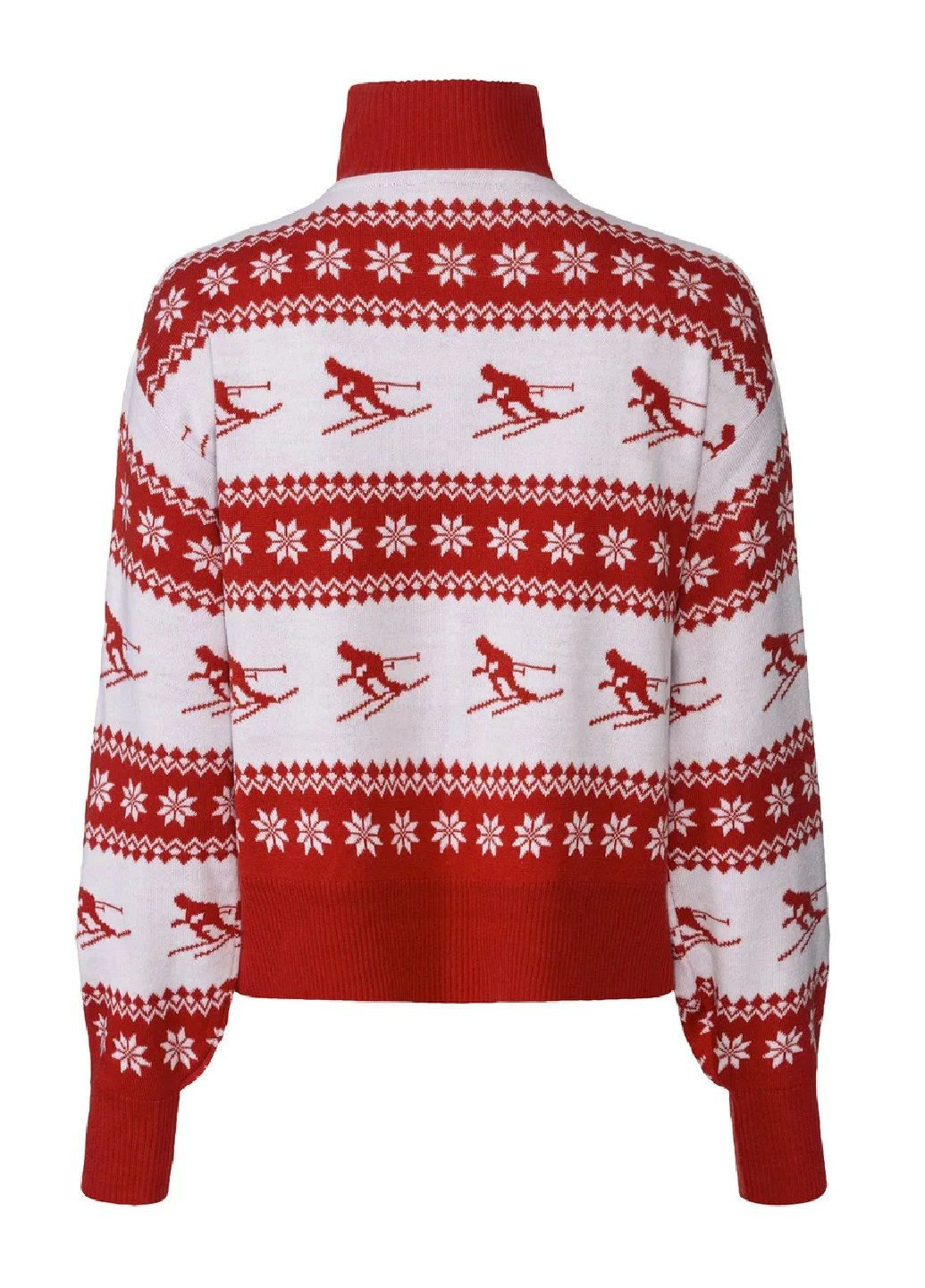 Красный зимний свитер крупной вязки Esmara