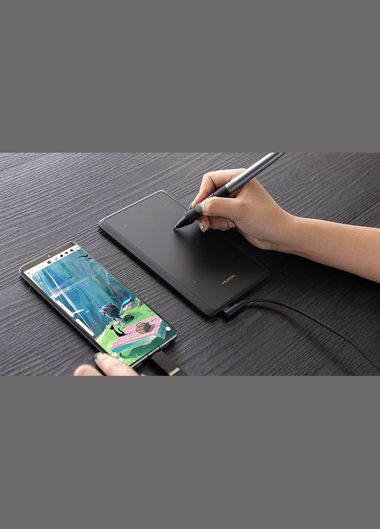 Графический планшет Inspiroy H420X + перчатка Huion (315142194)