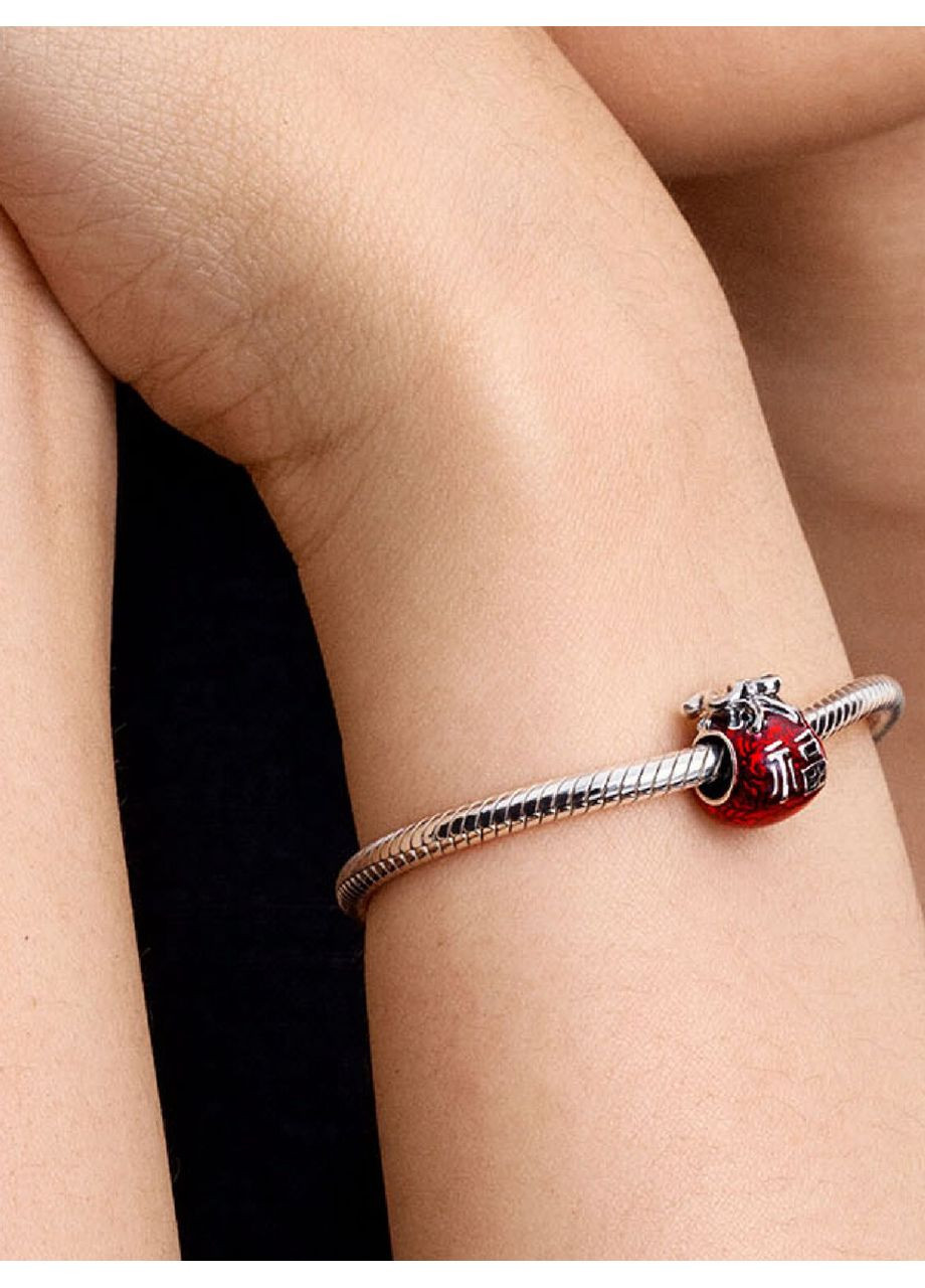 Срібний Шарм Пандора талісман "Щаслива сумка" 793620C01 Kabluchka (355348420)