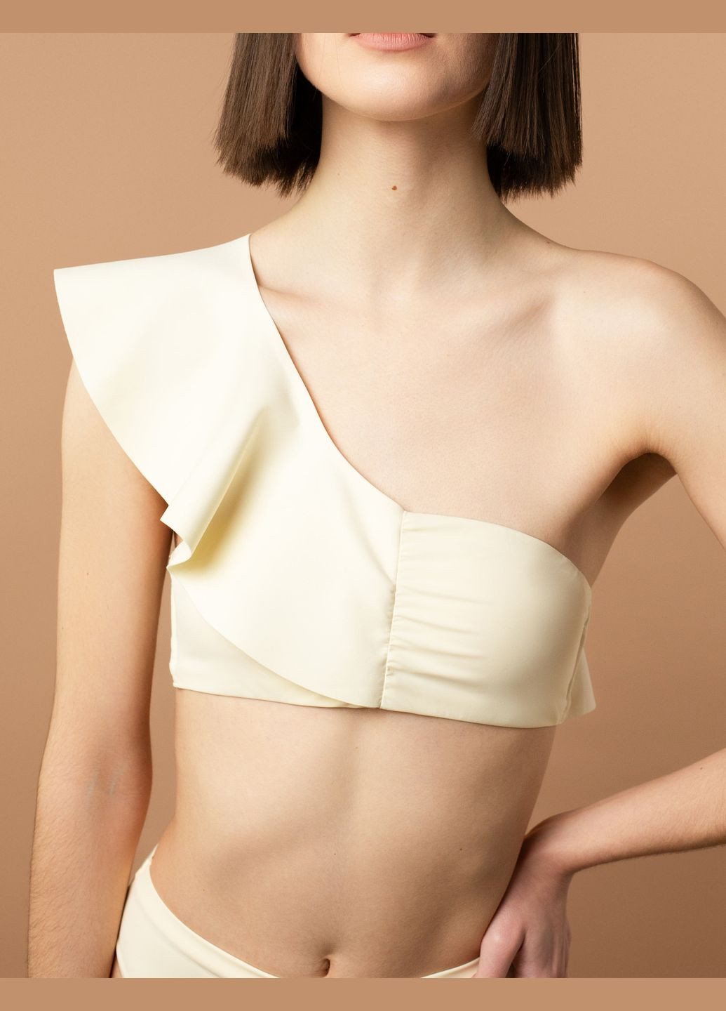 Купальний бюст з м'якою чашкою Бандо SO246631 айворі Brabrabra Ігристий настрій (316695568)