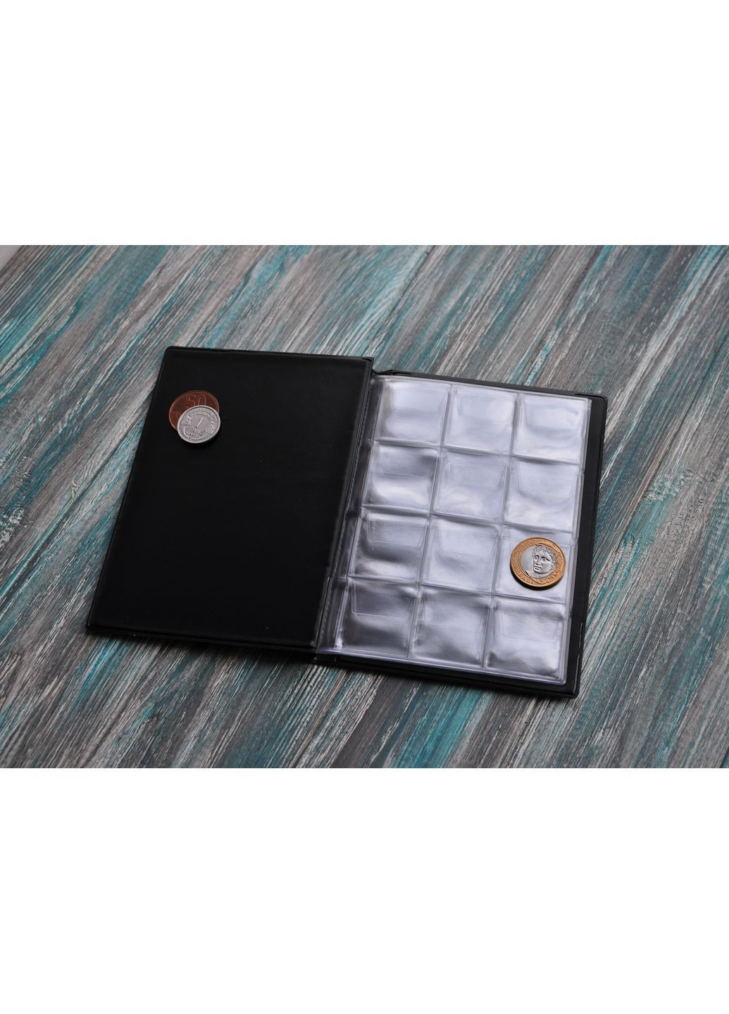 Альбом для монет (на 96 монет) MARCIA (комірка - 35х35 мм) No Brand (365830135)