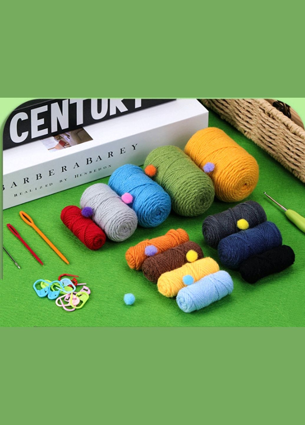 Набор для вязания игрушек лягушка жираф сова пингвин, вязанные игрушки своими руками для начинающих No Brand 3277 (314871623)