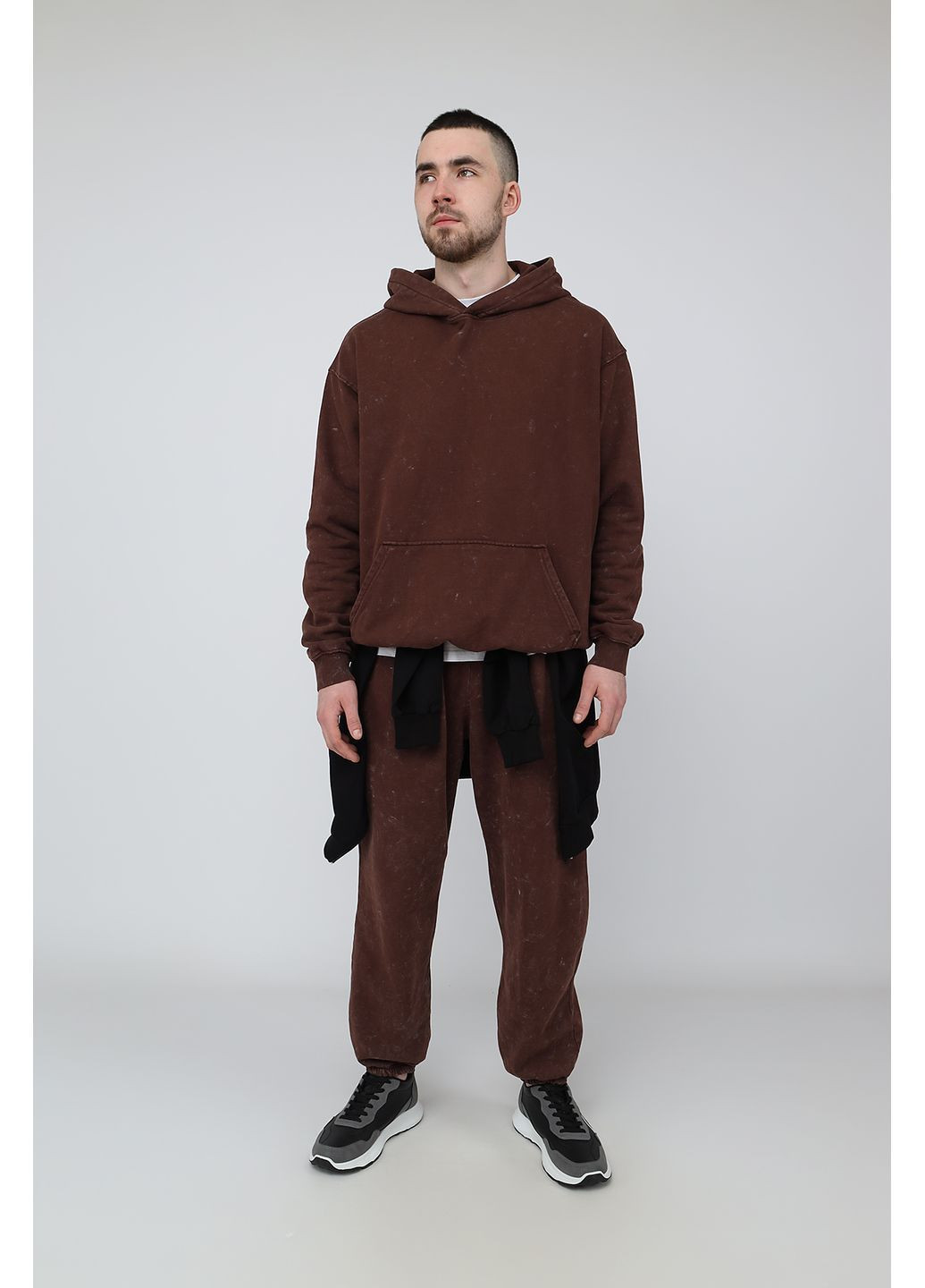 Штани спортивні чоловічі колір коричневий ЦБ-00288832 Yuki (372924431)