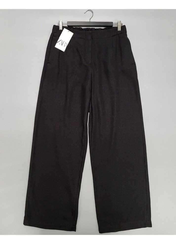 Штани із суміші льону 4043/271/800 Zara (370205023)