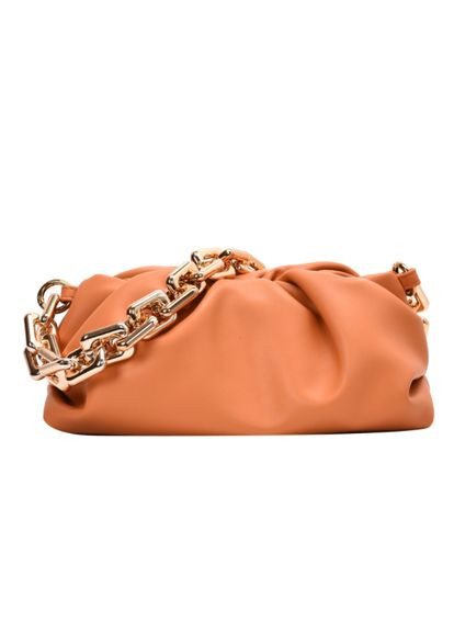 Стильна жіноча сумка з якісної екошкіри поморанчева (4419-3) MAVKA (330133655)