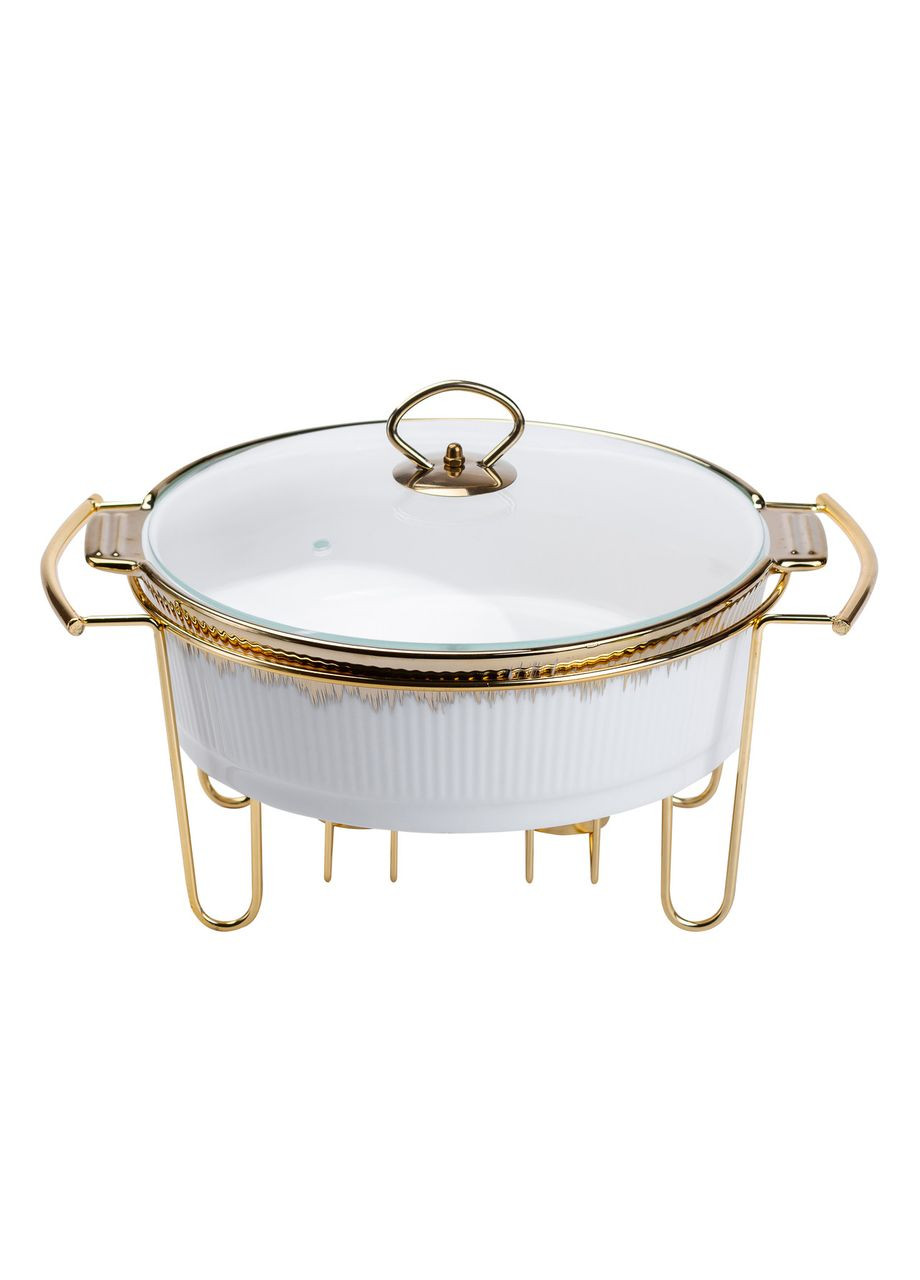 Суп Marmite 2 літри настільний круглий підігрітий першу страву марміт Yiwu (305389474)