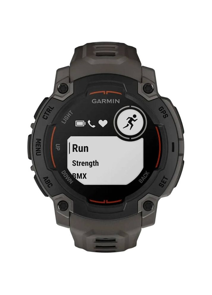 Смарт-годинник Instinct E 45mm Black Bezel Charcoal Band (010-02933-00) Garmin (324021838)