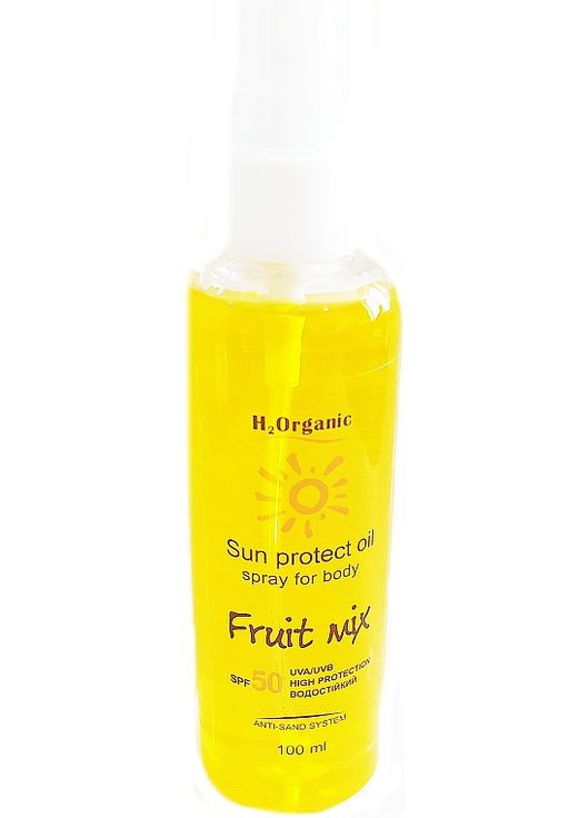Сонцезахисний спрей для тіла SPF 50 Sun Protect Oil Fruit Mix SPF50 100ml (946066-49531) H2Organic (368741180)