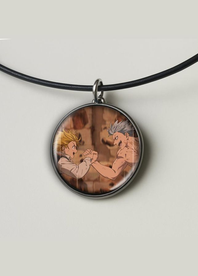 Подвеска (кулон) Аниме Семь смертных грехов #09 (круглый) No Brand (328050311)