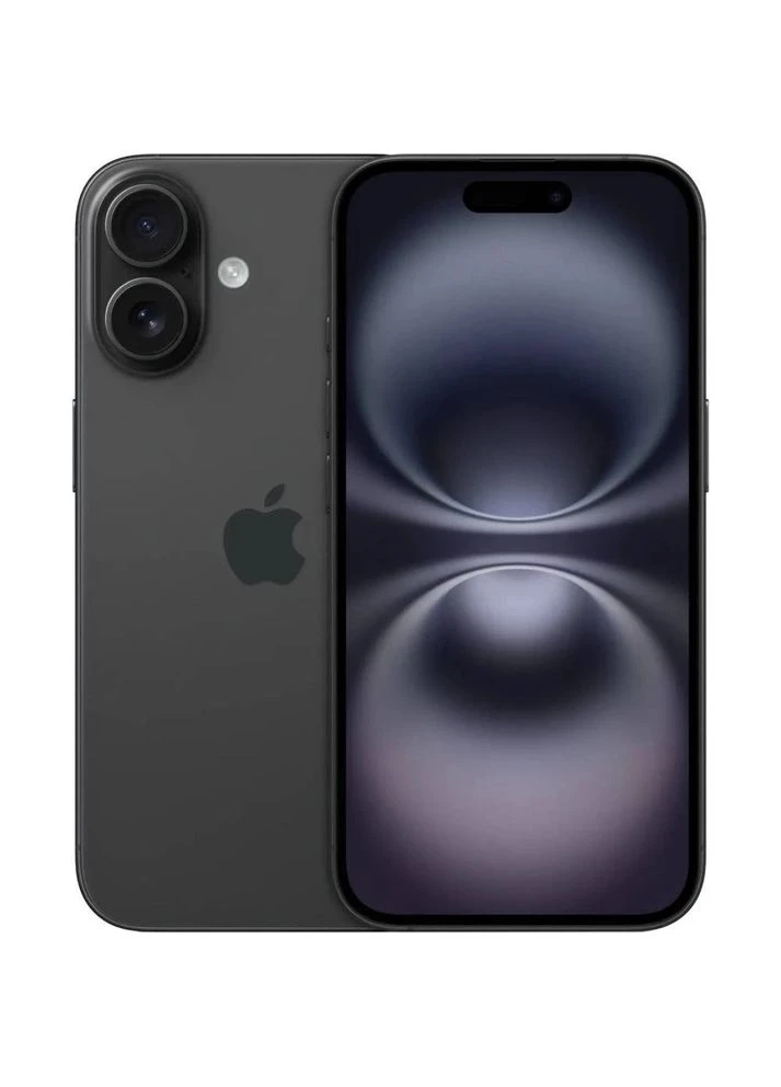 смартфон iphone 16 128gb black (mye73sx/a) Apple (402007945)