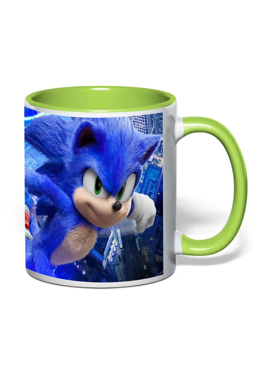 Чашка з друком "Sonic" 330 мл ( ) (35049) No Brand (371774925)