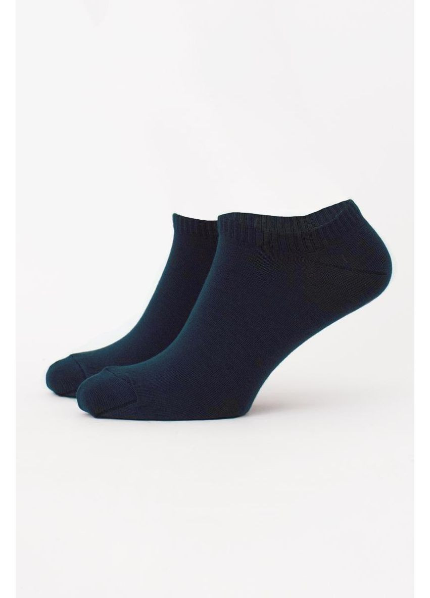 Синие носки короткие Giulia однотонные (351853931)