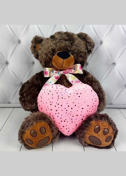 Мишка Баранка з серцем (01/7, коричневий) 21003-012 Копиця (326741153)