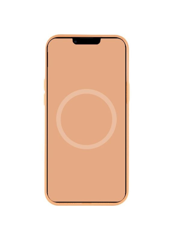 Чехол Silicone case (AAA) с MagSafe и Animation для Apple iPhone 12 Pro Max (6.7") Персиковый Epik (372499419)