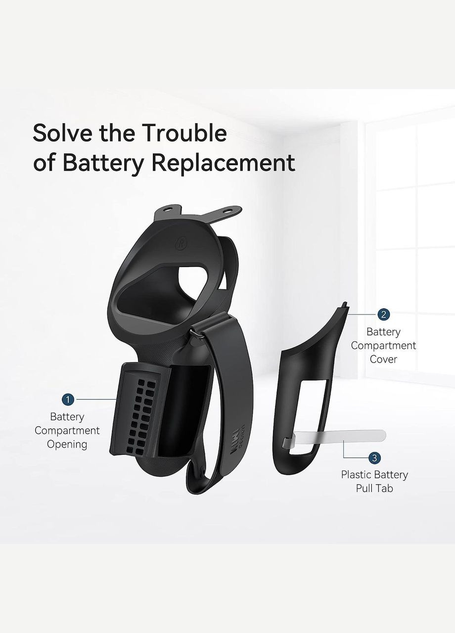 Чехол для контроллера Quest 2 с защитой от открывания аккумулятора и ремешками на запястье Kiwi (296790663)