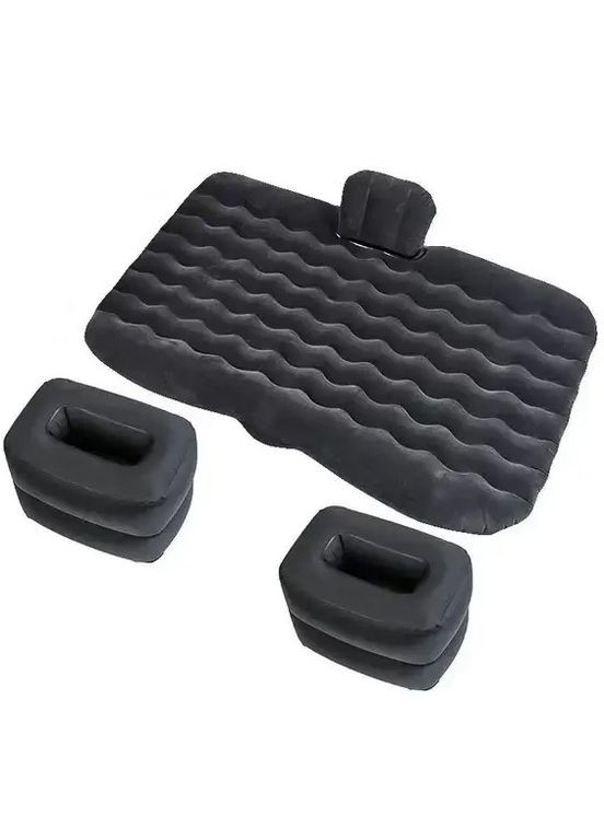 Надувне ліжко-матрац в туристичну машину SY10122 135 х 82 х 45 см чорний (2104618534) No Brand (330782577)