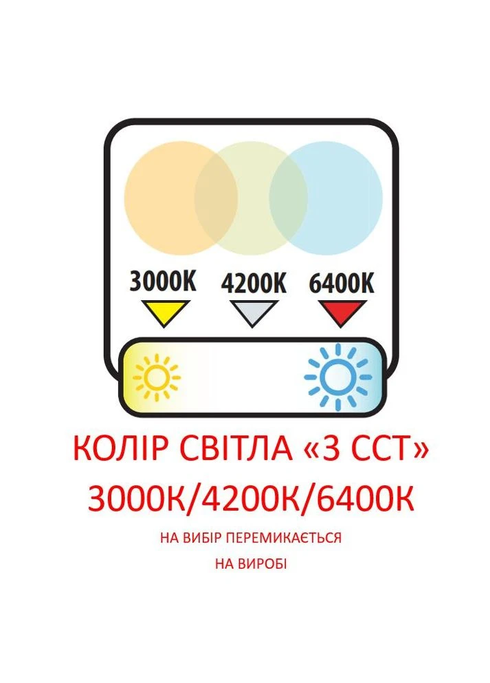 Світлодіодний світильник вологозахищений PALERMO-15 3CCT 15W IP54 білий з датчиком руху Horoz Electric (346089618)