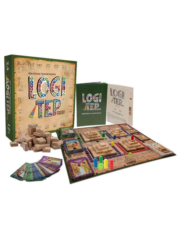Развлекательная настольная игра "Logi tep" (30269) Strateg (362422054)