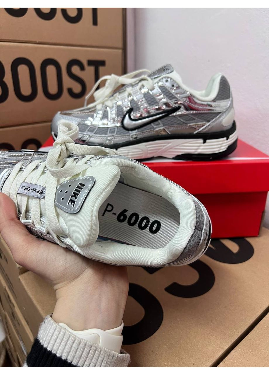 Срібні всесезонні nike p-6000 silver 37 No Brand