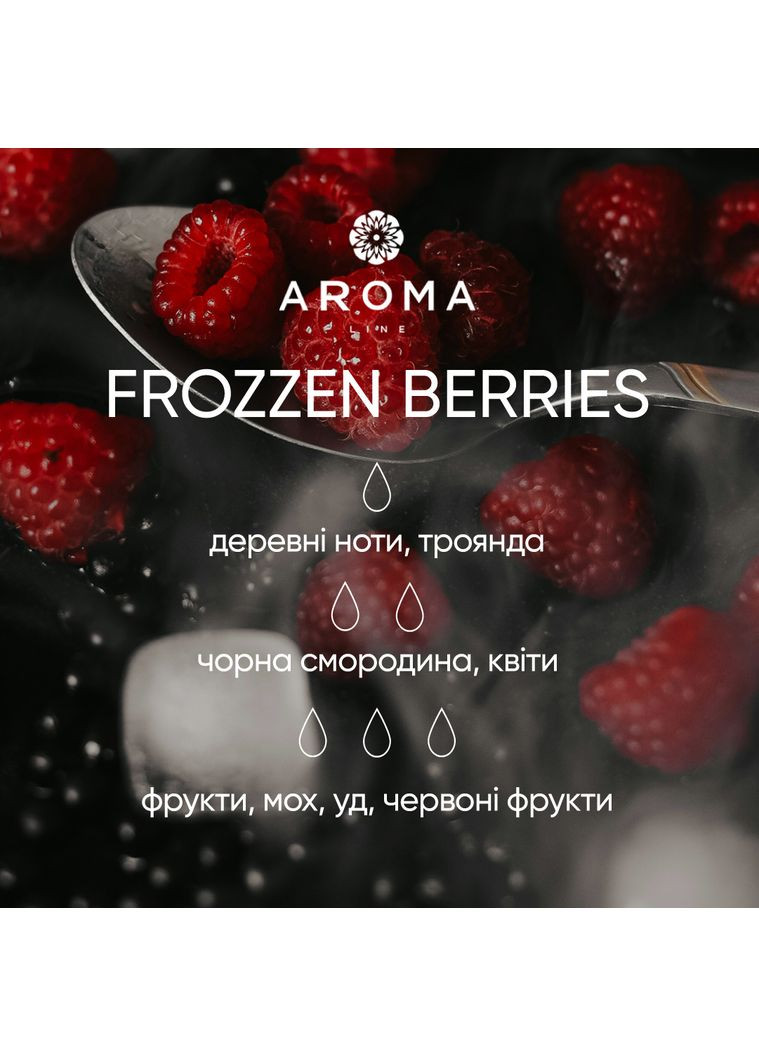Аромат / Віддушка FROZZEN BERRIES 100 гр - для свічок, аромадифузорів, рум-спреїв Aroma line (322244154)