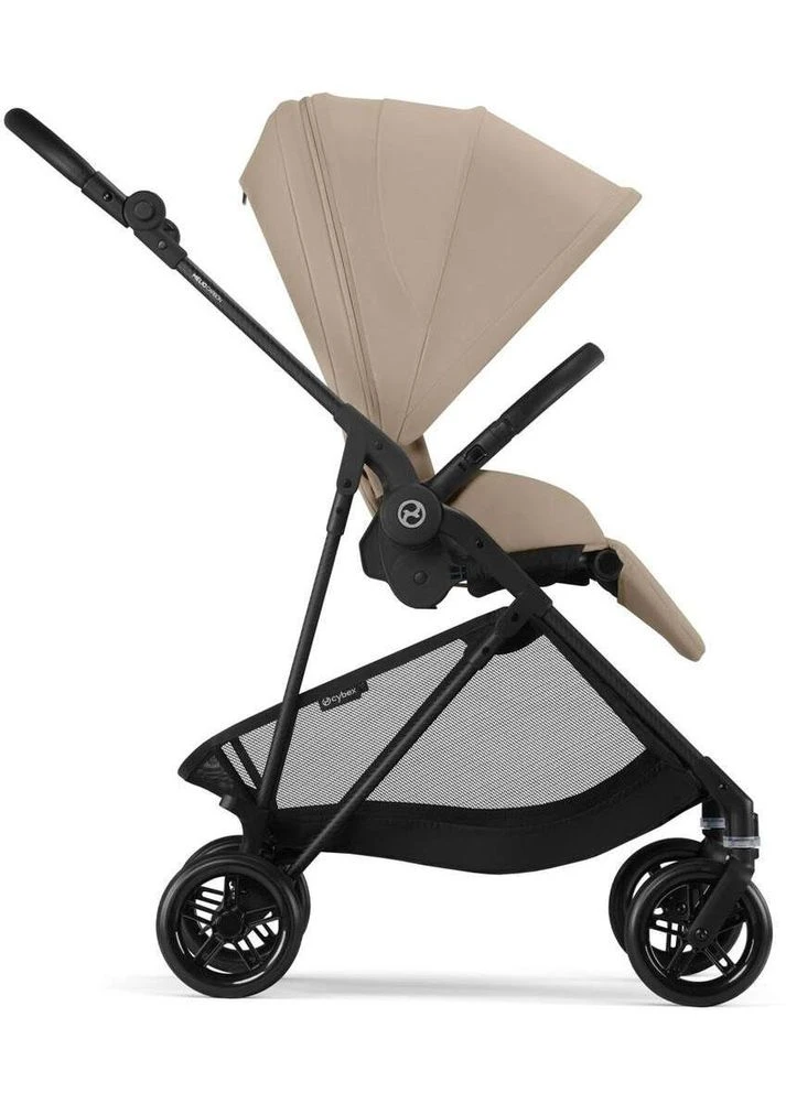 Универсальная коляска 2 в 1 Melio 3.0 Carbon Almond Beige Cybex (375035603)