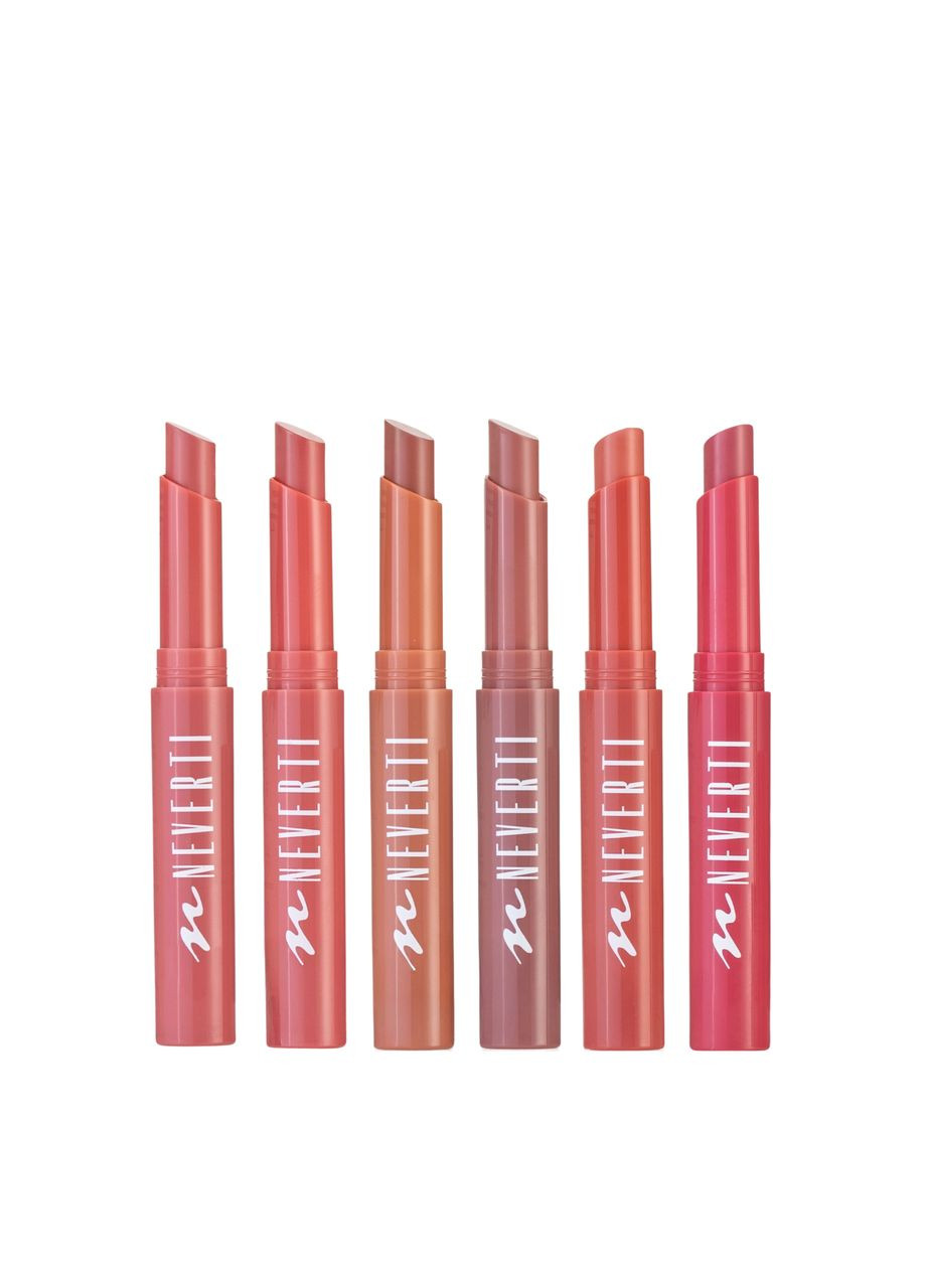 Бальзам-помада для губ з олією ши, 6 відтінків (NP704), 005 Butter Kiss Теракотова Neverti (354232235)