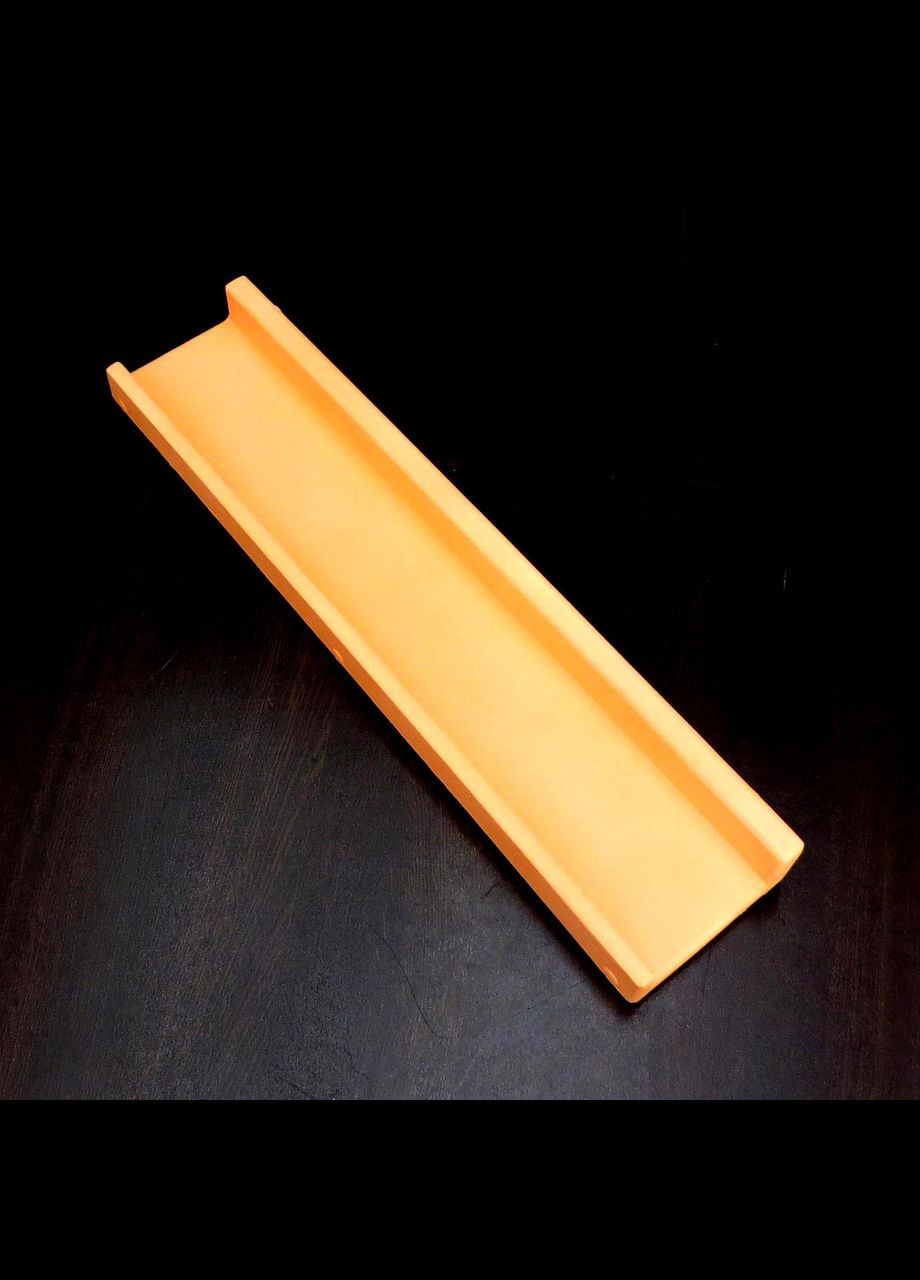 Настенная полка из дерева Хенкок 60 грейпфрут (НСП-0031654) No Brand (328080825)