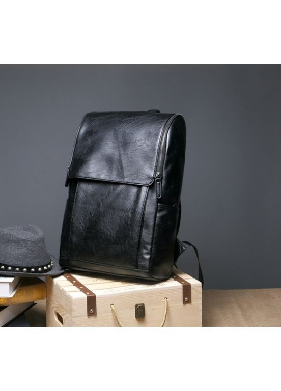 Мужской городской портфель Черный (356ДКч) No Brand рюкзак (353496838)