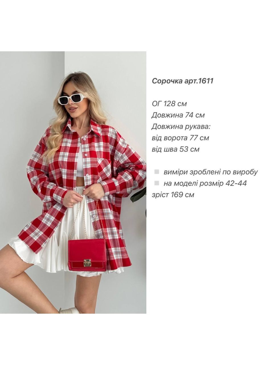 Жіноча фланелева сорочка Osoblyva (323584424)
