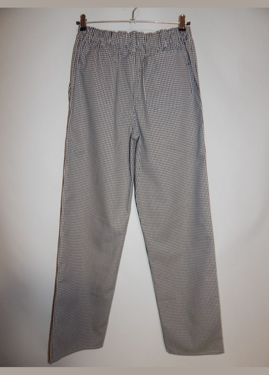 Комбинированные классические демисезонные брюки No Brand