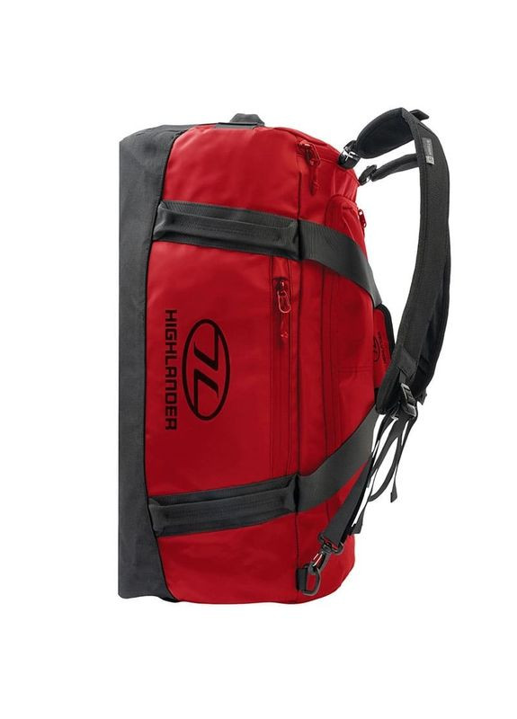Дорожная сумка водозащитная Hauler Duffel 65L Red (931641) Highlander (344469296)