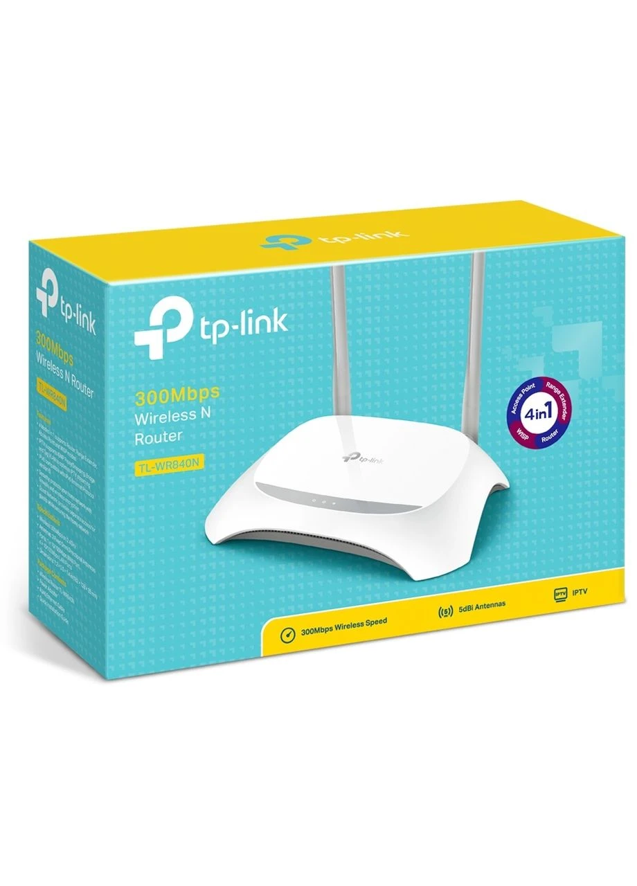 Сетевое оборудование TP-Link TL-WR840N 300Мбит беспроводной маршрутизатор No Brand (398820073)