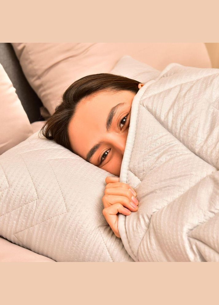 Одеяло Nordic Comfort зимнее полуторное 200х220 см антиаллергенное теплое серое IDEIA (342128384)