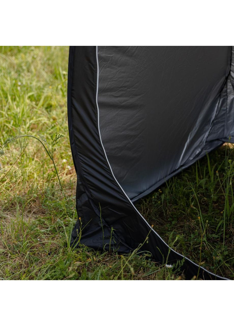 Палатка душ-туалет для кемпинга автомат 120×120×190 (см) тент для душа и туалета туристический LU-015DB Черный No Brand (369478262)