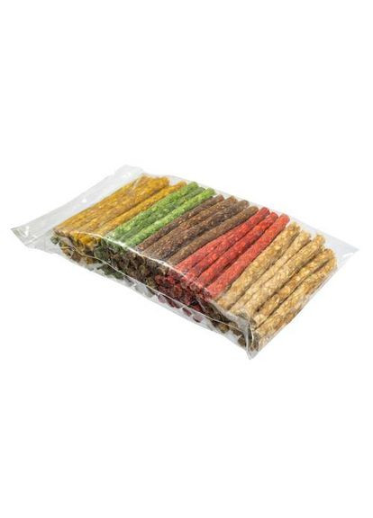 Ласощі для собак Палички жувальні пресовані червоні 12 см 100 шт Trixie (331651481)